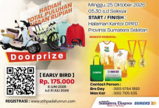 Sepeda Listrik hingga Sepatu Lari Doorprize STIHPADA Fun Run 2026, Uang Pembinaan Total Puluhan Juta Rupiah
