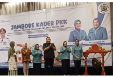  Buka Jambore Kader PKK Tingkat Provinsi Sumsel  2025, Begini Pesan Hj Feby Deru 