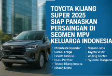 Toyota Kijang Super 2025 Siap Panaskan Persaingan di Segmen MPV, Ini Daftar Kompetitor Utamanya