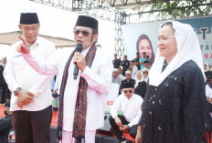 Raja Dangdut Serukan Pilih Lucianty-Syaparuddin, Menang Pilkada Muba Hadirkan Soneta Group