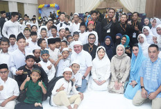 Kedatangan Gubernur Herman Deru dan Ratu Tenny Disambut Keharuan di Acara Yatim Fest 2026