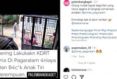 Viral Video Pria di Pagaralam Sering KDRT dan Bacok Anak Tiri Perempuan, Polisi: Terlapor Masih Dicari