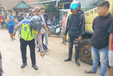 Tragis, Guru SMP di Banyuasin Tewas Dilindas Truk di Jalintim, Ini Penyebabnya