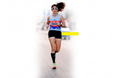 Lissa Wiyanna Turun di Siloam Sriwijaya Race Run 2025, Bangga Usia Hampir 50 Tahun Bisa Menyalip Pelari Muda