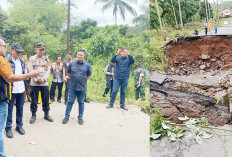 Longsor, Jalan Lintas Pagaralam-Pendopo Lintang Terputus