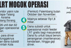 Driver Feeder LRT Mogok Operasi, Dua Bulan Dana Subsidi Rp1,8 M Nunggak 