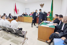 Rugikan Negara Rp688 Juta, Eks Kadis PUPR Banyuasin Jalani Sidang perdana