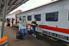 Ledakan Penumpang May Day! Tiket Kereta di Palembang Tembus 124%, Kursi Tak Cukup