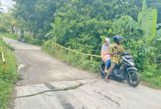 Jembatan Penghubung OKU Timur-OKI Nyaris Ambruk