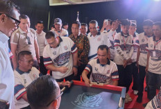 Kehadiran H Arlan Jadi Suntikan Semangat bagi atlet Domino Prabumulih