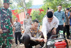 Polres Muba Resmikan Sumur Bor untuk Warga Lawang Wetan dalam Rangka Hari Bhayangkara Ke-80
