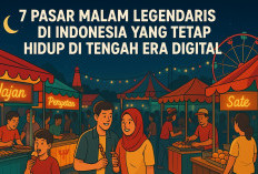 7 Pasar Malam Legendaris di Indonesia yang Tetap Hidup di Tengah Era Digital