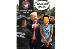 ‘Donald Trump’ Muncul Beredar di Ogan Ilir dan OKI, Dilibas Ditresnarkoba Polda Sumsel
