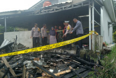 Diduga Akibat Puntung Kayu Bakar: Dapur Rumah Warga Prabumulih Terbakar