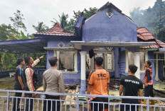 Inalillahi, Rumah di Ogan Ilir Hangus Terbakar Saat Ditinggal ke Muba, Kerugian Capai Rp500 Juta