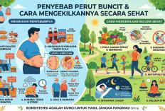 Penyebab Perut Buncit dan Cara Mengecilkannya Secara Sehat