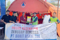 Diharapkan Ringankan Beban Warga Terdampak Banjir, PTBA Kirim Bantuan dan Tim Tanggap