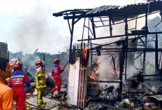 Suara Ledakan Tabung LPG Bikin Panik, 8 Kios Pedagang di Talang Kerangga Ludes