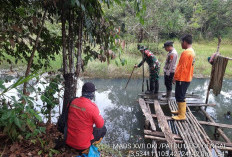 Cegah Karhutla, Babinsa Koramil Tulung Selapan Intensifkan Patroli dan Sosialisasi Warga