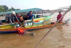 Mengapung Tak Jauh dari Lokasi Tenggelam, Jasad Pekerja Jembatan Ogan Ditemukan