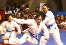 Ribuan Karateka Meriahkan Festival Karate Piala Pangdam II Sriwijaya
