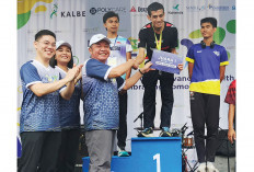 Ahmad Daroini, Juara 10K Putra Siloam Sriwijaya Race Run 2025, Semangat Teknisi Mesin Libas Para Runner Profes