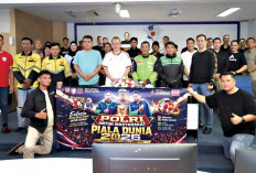  Pererat Hubungan Harmonis Polri dan Masyarakat, Ditlantas Polda Sumsel Gelar Nobar Piala Dunia Bersama Ojol 