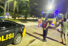 Antisipasi Kejahatan 3C, Patroli Blue Light Stasioner Samapta Polrestabes Palembang Lakukan Ini