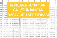 TOK! Gaji Guru Tak Naik Rp2 Juta, Mendikdasmen Sebut Yang Naik Adalah Tunjangan Sertifikasi, Cek Besarannya