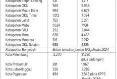 Pilkada Serentak se-Sumsel, Anggaran Gaji KPPS dan Linmas Tembus Rp96 Miliar