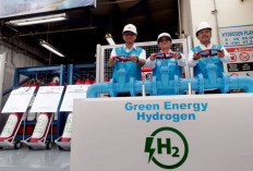 Resmikan Green Hydrogen Plant (GHP) Pertama, Produksi 51 Ton Hidrogen per Tahun