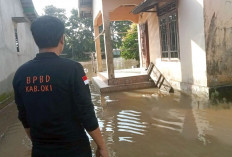 Debit Air Turun, Banjir Masih Rendam Wilayah OKI