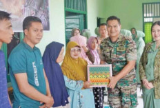 Bagi Sembako Hingga Periksa Kesehatan,  Bakti Sosial Meriahkan HUT TNI ke 79