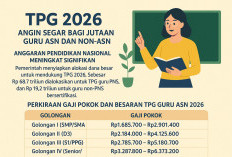 Dana Naik Tahun Depan, Inilah Tabel Besaran TPG Yang Bakal Diterima Guru Pemilik Serdik Tahun 2026