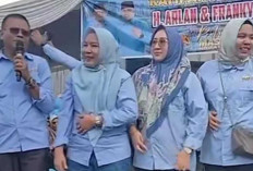 Calon Walikota Prabumulih ini Kenalkan 4 Istrinya Saat Kampanye,  Ini Katanya Pada Warga!