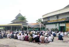 Shalat Idul Adha Universitas Muhammadiyah Palembang Menggugah Semangat Kurban, Jamaah Padati Halaman Kampus