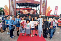 Warga Binaan Lapas Perempuan Palembang Unjuk Bakat di Panggung Fashion Sriwijaya Expo 2025