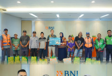 BNI Salurkan 280 Paket Pangan dalam Program Berbagi Ramadhan 1446 H