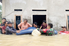Duka Lebaran Iduladha Puluhan Rumah di Bayung Lencir Terendam Banjir, Potensi Hujan Lebat 3 Hari Ke Depan