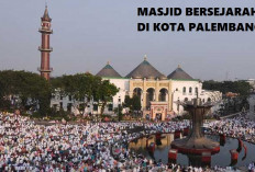 3 Masjid Bersejarah yang Ada di Kota Palembang, Cocok juga Jadi Tempat Ibadah Selama Puasa Ramadan