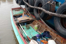 Detik-Detik Perahu Ketek Kena Hantam Tug Boat di Banyuasin. Nasib Tiga Penumpang Belum Jelas!