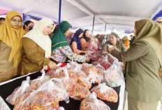 Operasi Pasar Dinas Perdagangan Sumsel Hadirkan Harga Pangan Murah, Warga Akui Sangat Terbantu