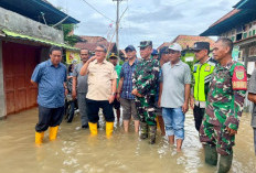 Pj Bupati Ahmad Rizali Tinjau Banjir di Muara Enim, Begini Instruksinya