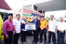 Diiringi Doa dan Kepedulian, Bupati Lepas Bantuan Muba Peduli untuk Korban Bencana di Aceh, Padang, dan Medan