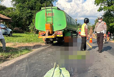 Tak Kesampaian Melihat Anak Melahirkan, Motor Pasutri Ditabrak Truk, Suami Lecet, Istri Tertabrak