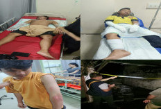 Tiga Korban luka Bakar Akibat Genset Meledak di Resto Nasi Bakar 88 Jalan Yos Sudarso, kota Lubuk Linggau