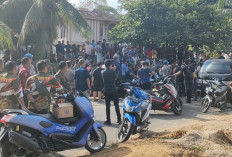 Muratara Sudah Kondusif, Usai Blokade Jalan dan Bakar Alat Berat, Aksi Massa Tolak Penambangan Emas Ilegal