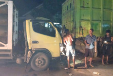 Tabrakan Maut di Jalinsum Muara Enim–Prabumulih, Penumpang Truk Tewas Terjepit di Kabin