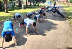 Lapas Narkotika Muara Beliti Gelar Latihan Fisik Bareng Brimob untuk Tingkatkan Disiplin Pegawai