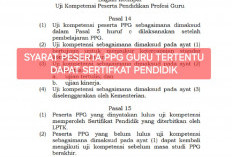 Inilah Tahapan Pembelajaran Peserta PPG Guru Tertentu 2024 dan Syarat Agar Dapat Sertifikat Pendidikan